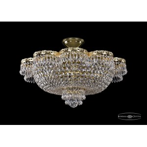 Люстра на штанге Bohemia Ivele Crystal 19301/65JB G