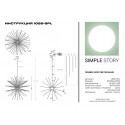 Люстра на штанге Simple Story 1089-9PL
