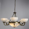 Подвесная люстра ARTE Lamp A3777LM-6-2AB