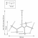 Подвесная люстра Lightstar 742107