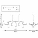 Подвесная люстра Lightstar LR7353728730