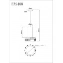 Подвесной светильник Ambrella Light FA9488