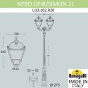 Садово-парковый светильник Fumagalli U33.202.R20.BYH27