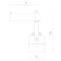 Светильник на шине ARTE Lamp A1310PL-1WH