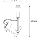 Светильник на шине ARTE Lamp A4300PL-1WH