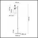 Торшер Odeon Light 4893/1F