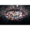 Встраиваемый светильник Donolux DL061.02.1/7 crystal/topaz