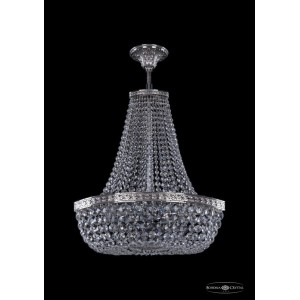 Люстра на штанге Bohemia Ivele Crystal 19113/H2/45IV Ni