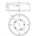 Накладная люстра Maytoni MOD096CL-05G