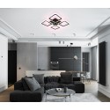 Накладная люстра Natali Kovaltseva HIGH-TECH LED LAMPS 82004 BLACK
