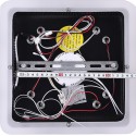Накладная люстра Natali Kovaltseva HIGH-TECH LED LAMPS 82004 BLACK