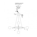 Подвесная люстра Kink Light 07508-12,20