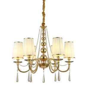 Подвесная люстра Lumina Deco LDP 1200-6 F.GD