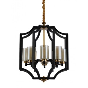 Подвесная люстра Lumina Deco LDP 1224-8 BK+MD