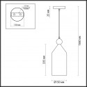 Подвесной светильник Odeon Light 4092/1