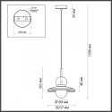 Подвесной светильник Odeon Light 5014/1D