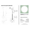 Подвесной светильник Simple Story 1028-9PL