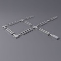 Подвод питания Elektrostandard TRPF-1-CH / Ввод питания и заглушка торцевая для однофазного