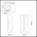 Светильник настенный Odeon Light 3886/6WG