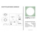 Встраиваемый светильник Simple Story 2084-LED5DLW